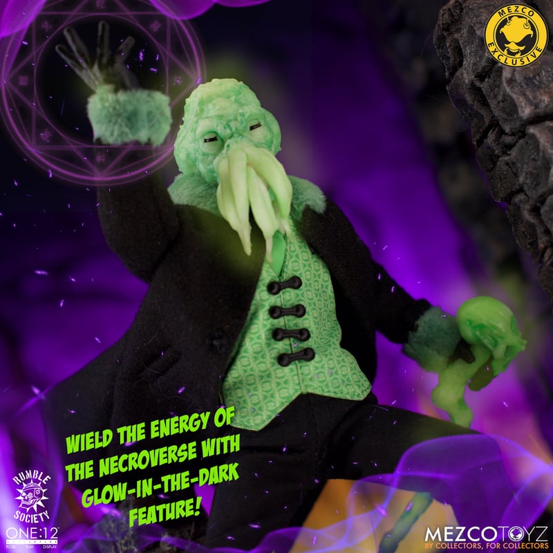 Rumble Society Atticus Doom: Necroverse Edition Exclusive One:12 Collective Action Figure