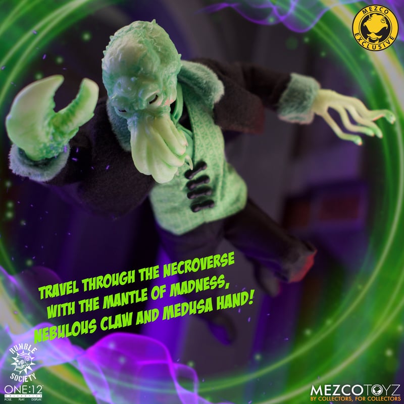 Rumble Society Atticus Doom: Necroverse Edition Exclusive One:12 Collective Action Figure