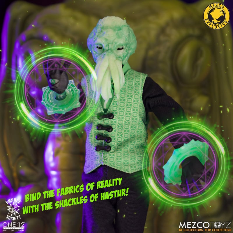 Rumble Society Atticus Doom: Necroverse Edition Exclusive One:12 Collective Action Figure