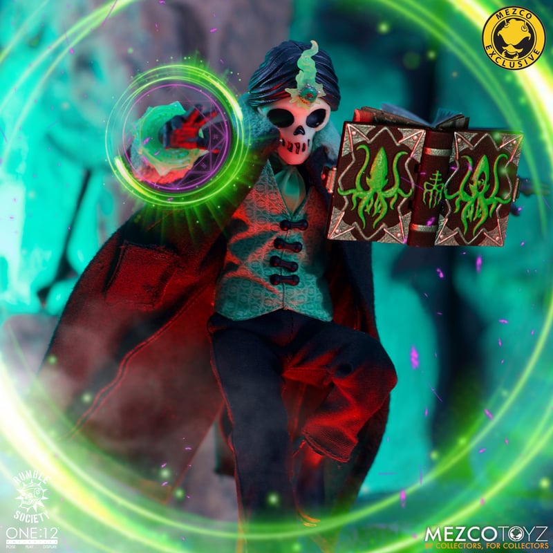 Rumble Society Atticus Doom: Necroverse Edition Exclusive One:12 Collective Action Figure