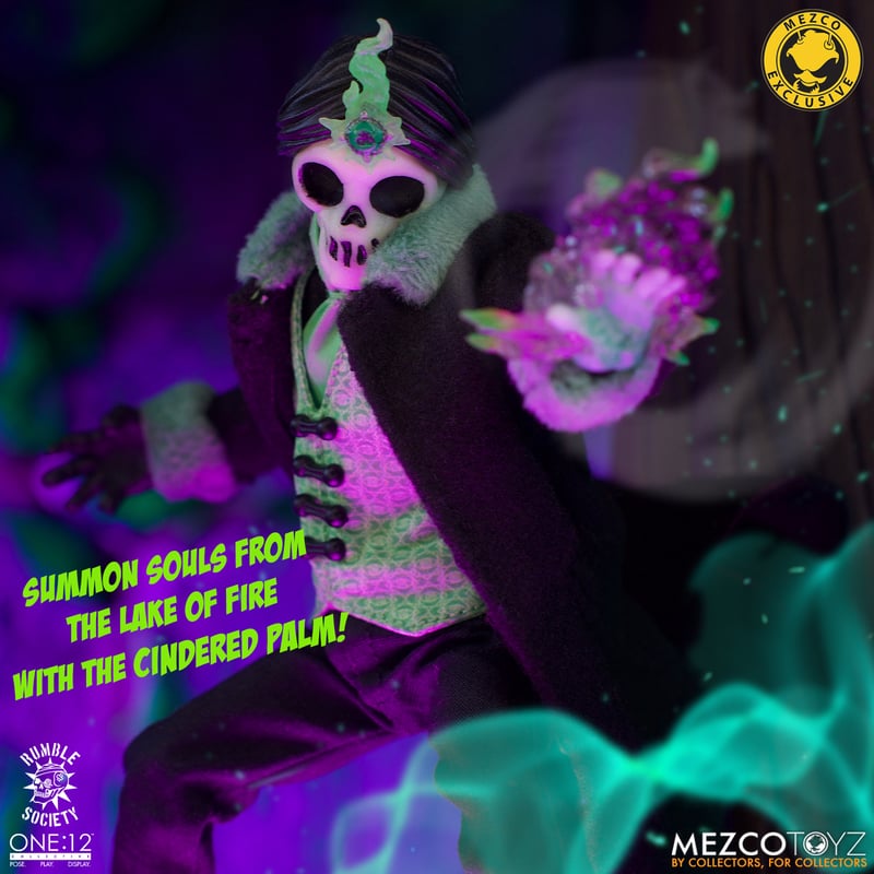 Rumble Society Atticus Doom: Necroverse Edition Exclusive One:12 Collective Action Figure