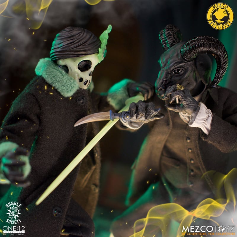 Rumble Society Atticus Doom: Necroverse Edition Exclusive One:12 Collective Action Figure