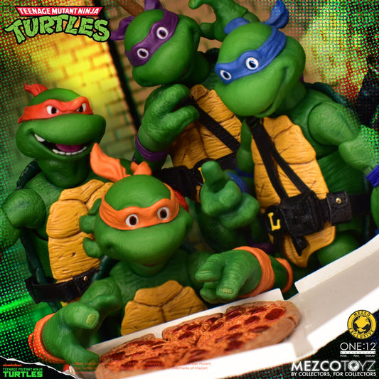 Teenage Mutant Ninja Turtles Deluxe Animated Series Edition Exclusive One:12 Collective Action Figures Set