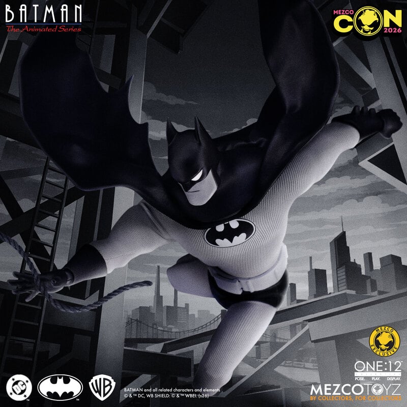 Batman: The Animated Series Noir Edition Batman Exclusive One:12 Collective Action Figure