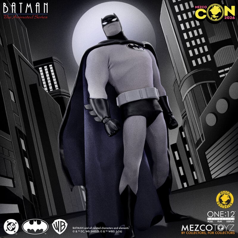 Batman: The Animated Series Noir Edition Batman Exclusive One:12 Collective Action Figure