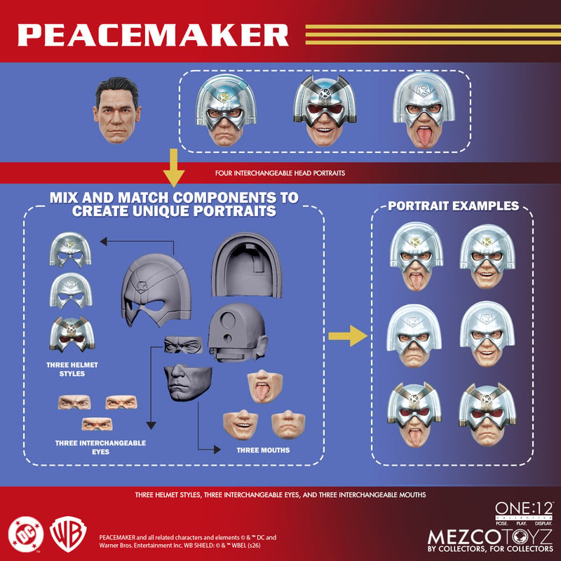 Peacemaker One:12 Collective Action Figure