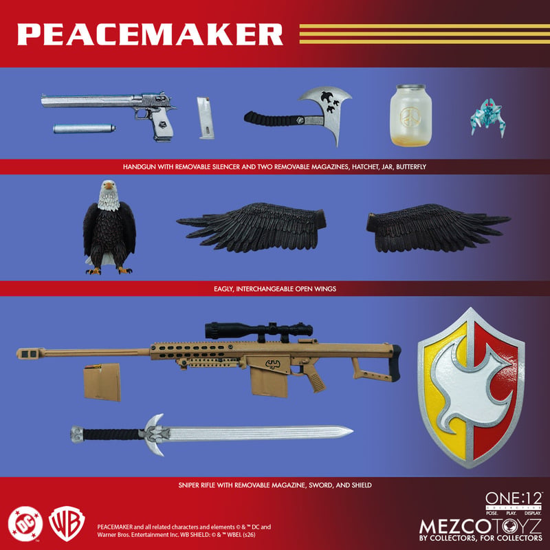 Peacemaker One:12 Collective Action Figure
