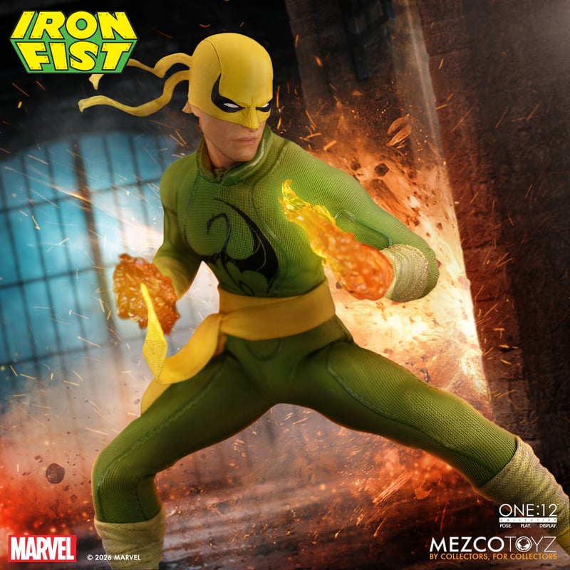 Iron Fist One:12 Collective Action Figure (Reissue)