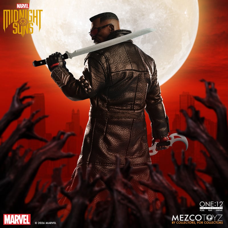 Marvel Midnight Suns Blade One:12 Collective Action Figure