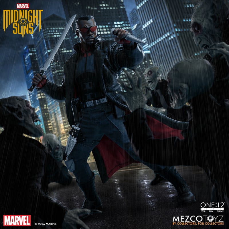 Marvel Midnight Suns Blade One:12 Collective Action Figure
