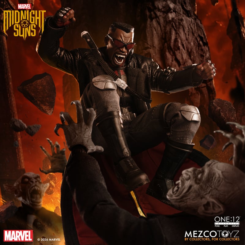 Marvel Midnight Suns Blade One:12 Collective Action Figure
