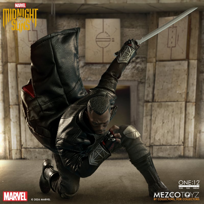 Marvel Midnight Suns Blade One:12 Collective Action Figure
