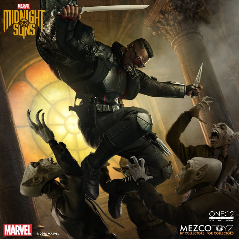 Marvel Midnight Suns Blade One:12 Collective Action Figure
