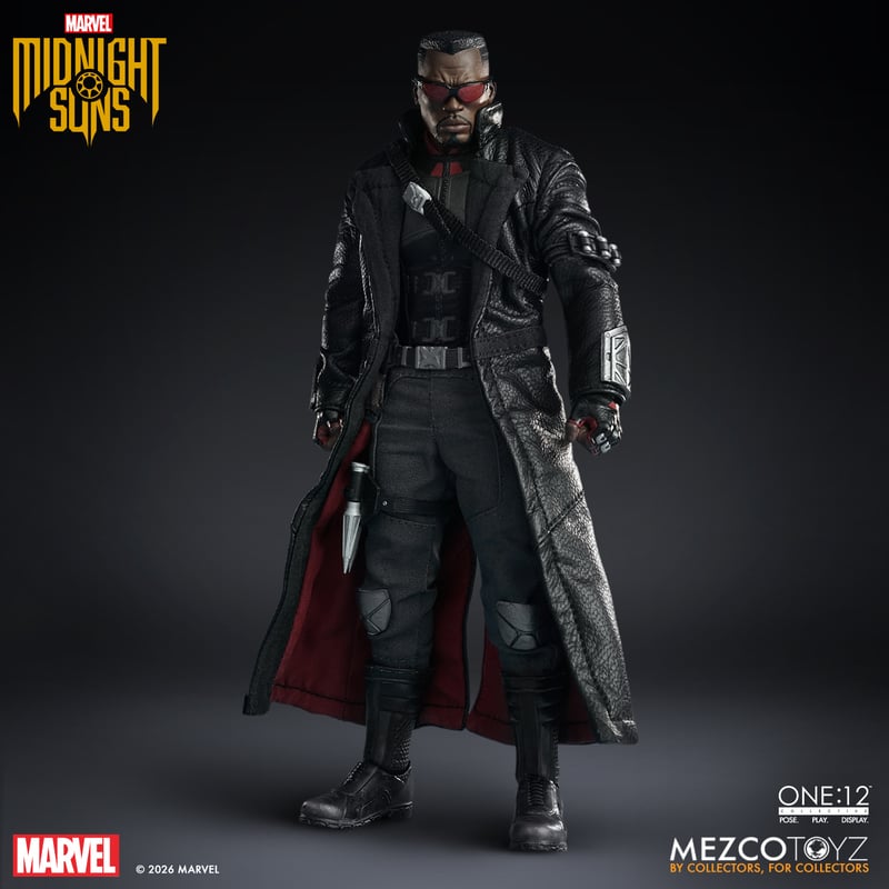 Marvel Midnight Suns Blade One:12 Collective Action Figure