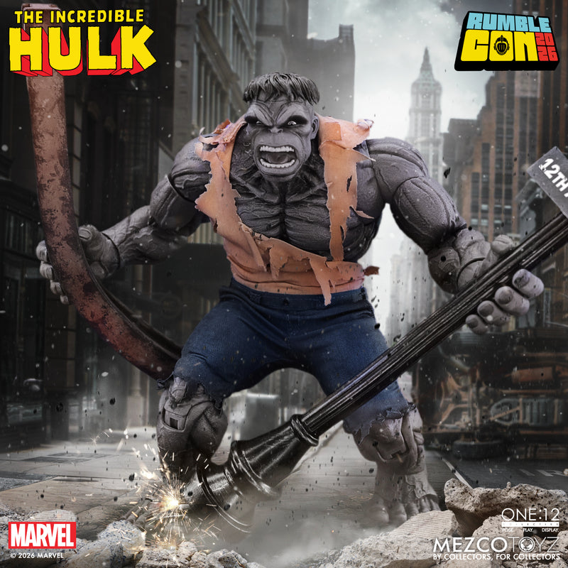 The Incredible Hulk Gray Ver. Exclusive One:12 Collective Action Figure