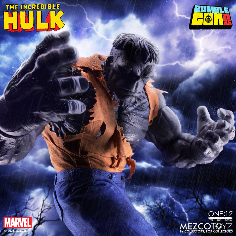 The Incredible Hulk Gray Ver. Exclusive One:12 Collective Action Figure