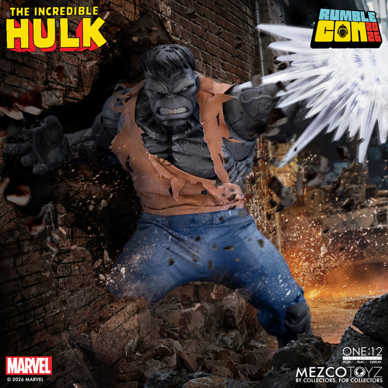 The Incredible Hulk Gray Ver. Exclusive One:12 Collective Action Figure