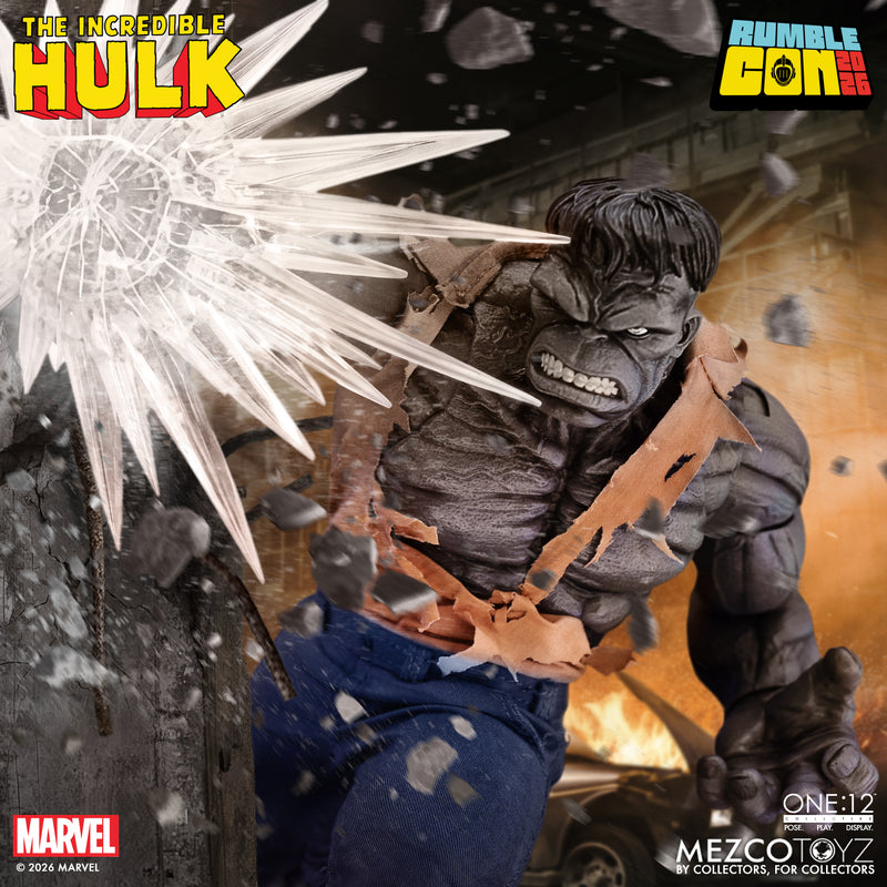 The Incredible Hulk Gray Ver. Exclusive One:12 Collective Action Figure