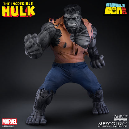 The Incredible Hulk Gray Ver. Exclusive One:12 Collective Action Figure