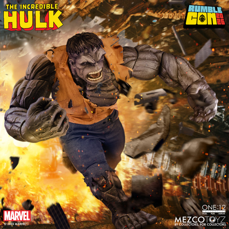 The Incredible Hulk Gray Ver. Exclusive One:12 Collective Action Figure