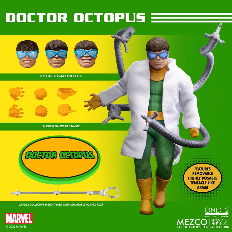 Marvel Doctor Octopus One:12 Collective Action Figure (Reissue)